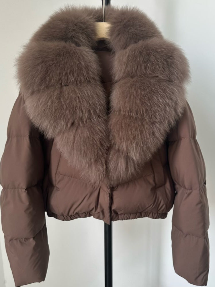 Lavinia | Womens Puffer Jacket Fur Collar Down Warm Winter Coat