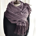 Quill | Womens Autumn Winter Warm Soft Gradient Long Shawl Scarf - 6