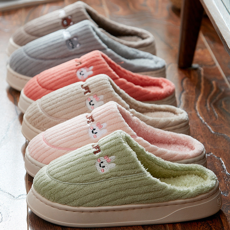 Gwen | Womens Slippers Fluffy Warm Memory Foam House Slippers
