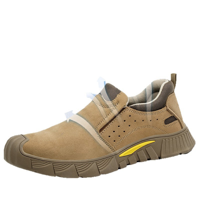 Vaughn | Mens Safety Boots Steel Toe Breathable Work Shoes Non Slip
