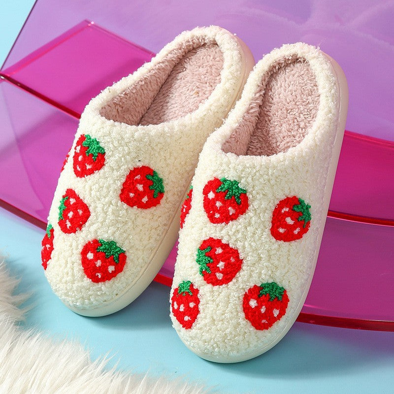 Tamsin | Womens Slippers Fluffy Cute Cartoon Warm House Slippers