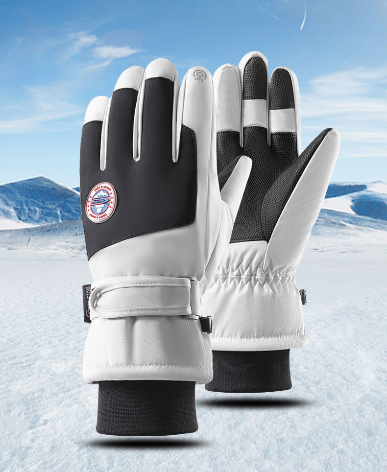 Wilbur | Womens Water Resistant Windproof Touchscreen Winter Warm Ski Gloves - 13