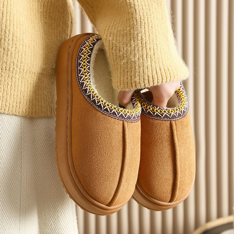 Dax | Womens Slippers Fluffy Warm Memory Foam House Slippers