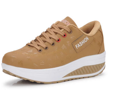 Kaia | Womens Trainers Platform Chunky Lace Up Casual Sneakers