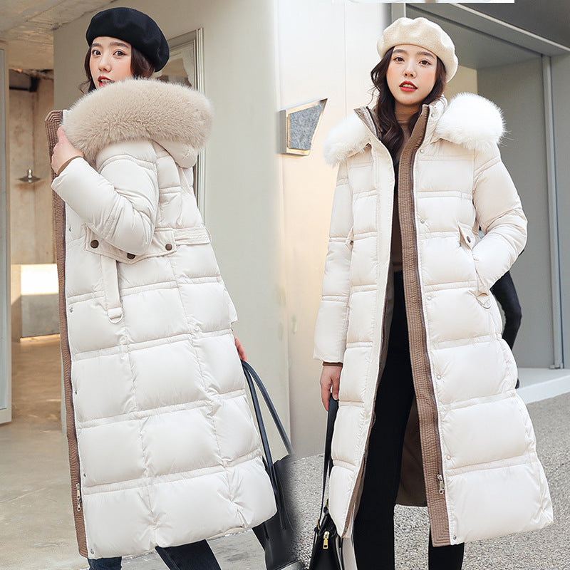 Constantine | Mens Long Hooded Fur Collar Padded Winter Coat - 2