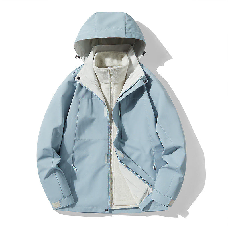 Imogen | Womens Waterproof Hooded 3-in-1 Jacket Fleece Lined