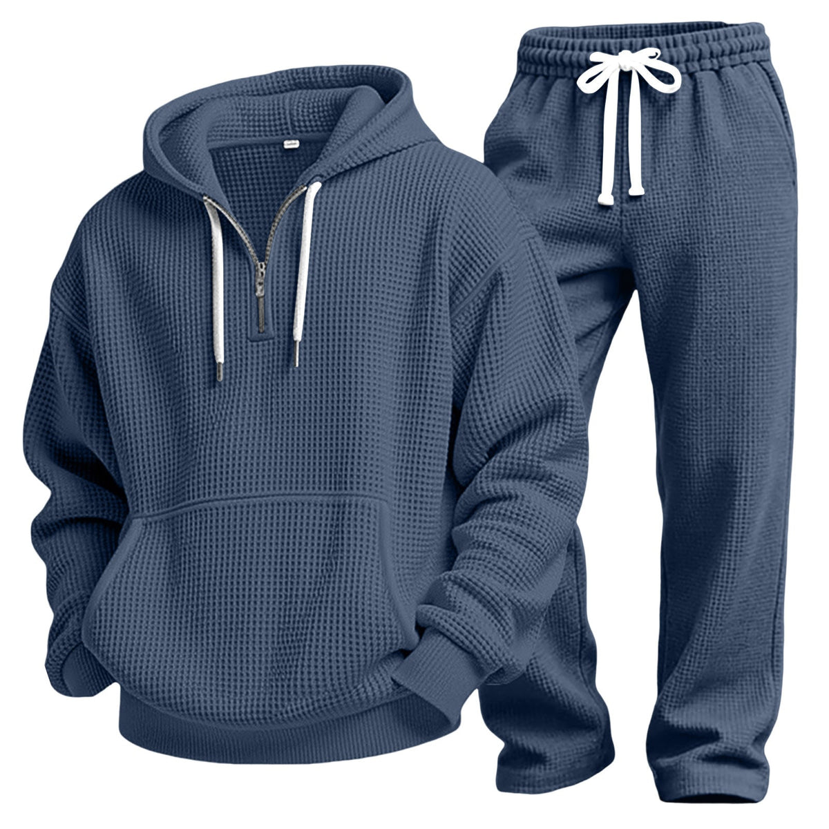 Gulliver | Mens Waffle Knit Casual Sports Versatile Trousers - 5