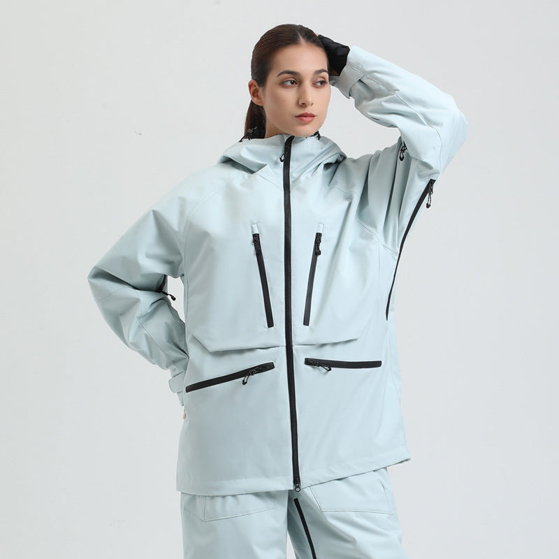 Elke | Mens Ski Jacket Waterproof Windproof Snowboard Winter Coat