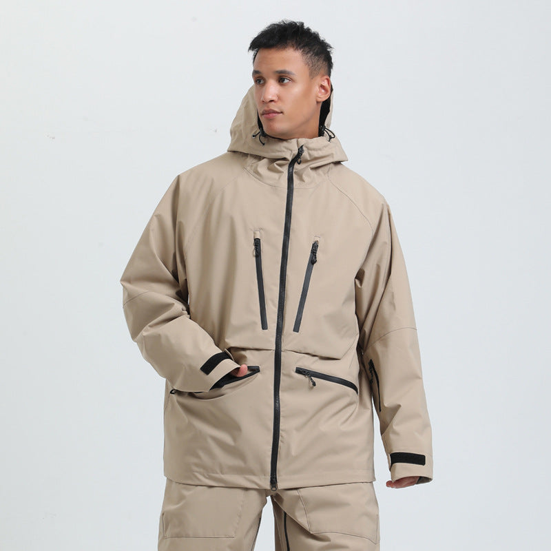 Faun | Mens Ski Jacket Waterproof Windproof Snowboard Winter Coat