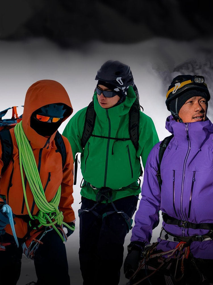 Ines | Mens Waterproof Jacket Hardshell Windproof Mountaineering Outdoor Coat