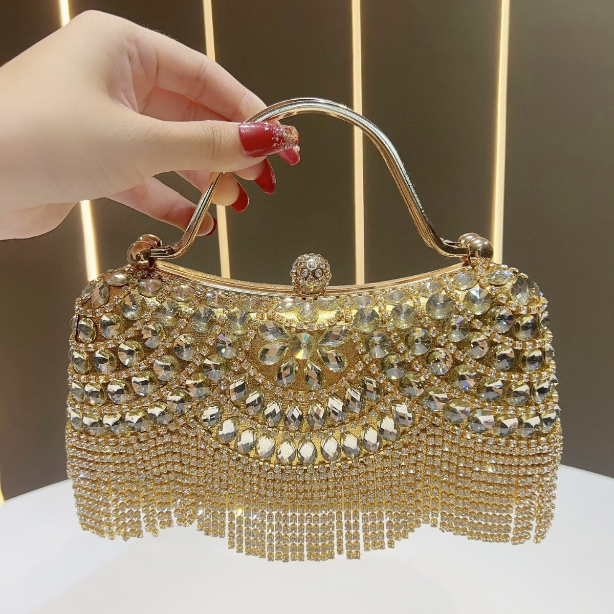 Clementine | Womens Clutch Bag Evening Dinner Party Bag