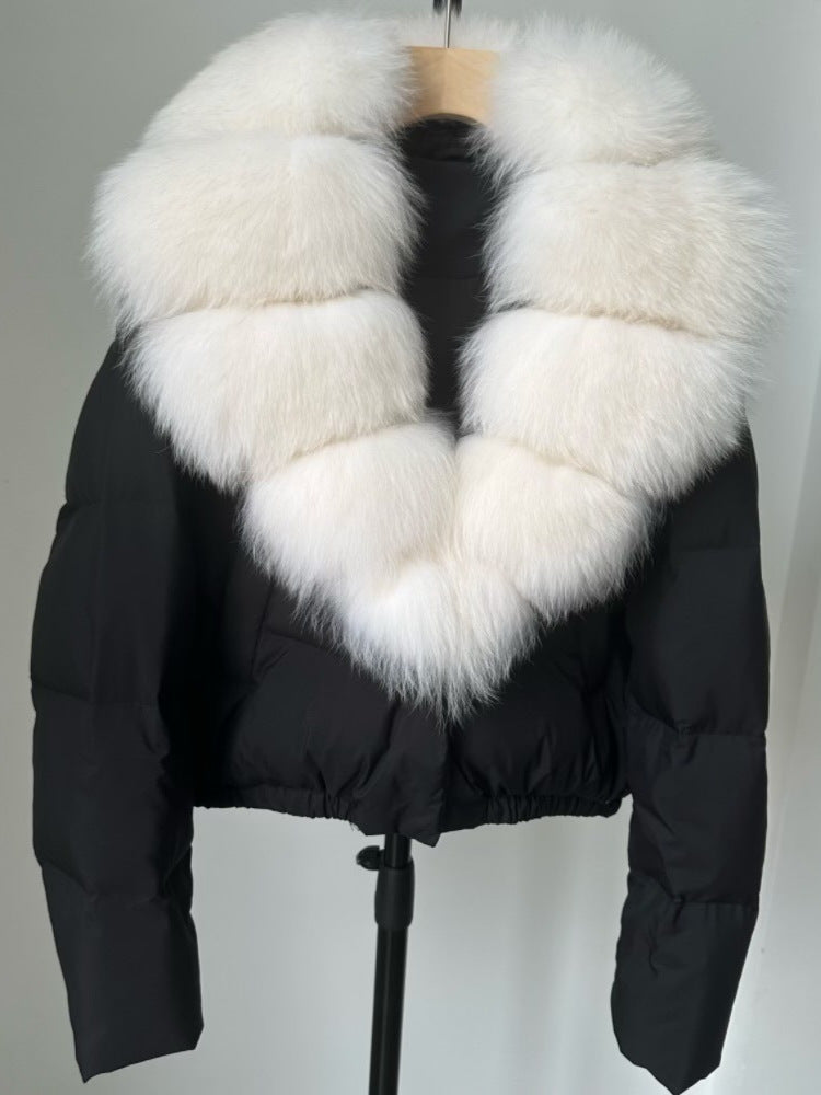 Lavinia | Womens Puffer Jacket Fur Collar Down Warm Winter Coat