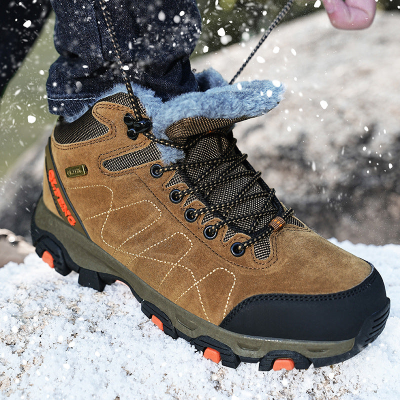 Edmund | Mens Waterproof Fleece Lined Snow Boots