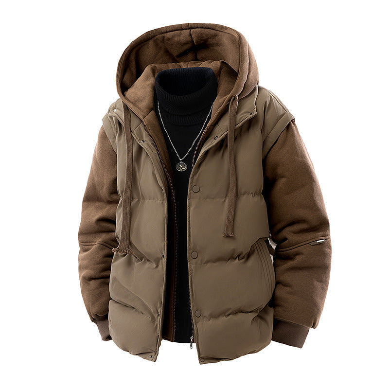 Kit | Mens Winter Puffer Padded Hooded Warm Workwear Coat - 11