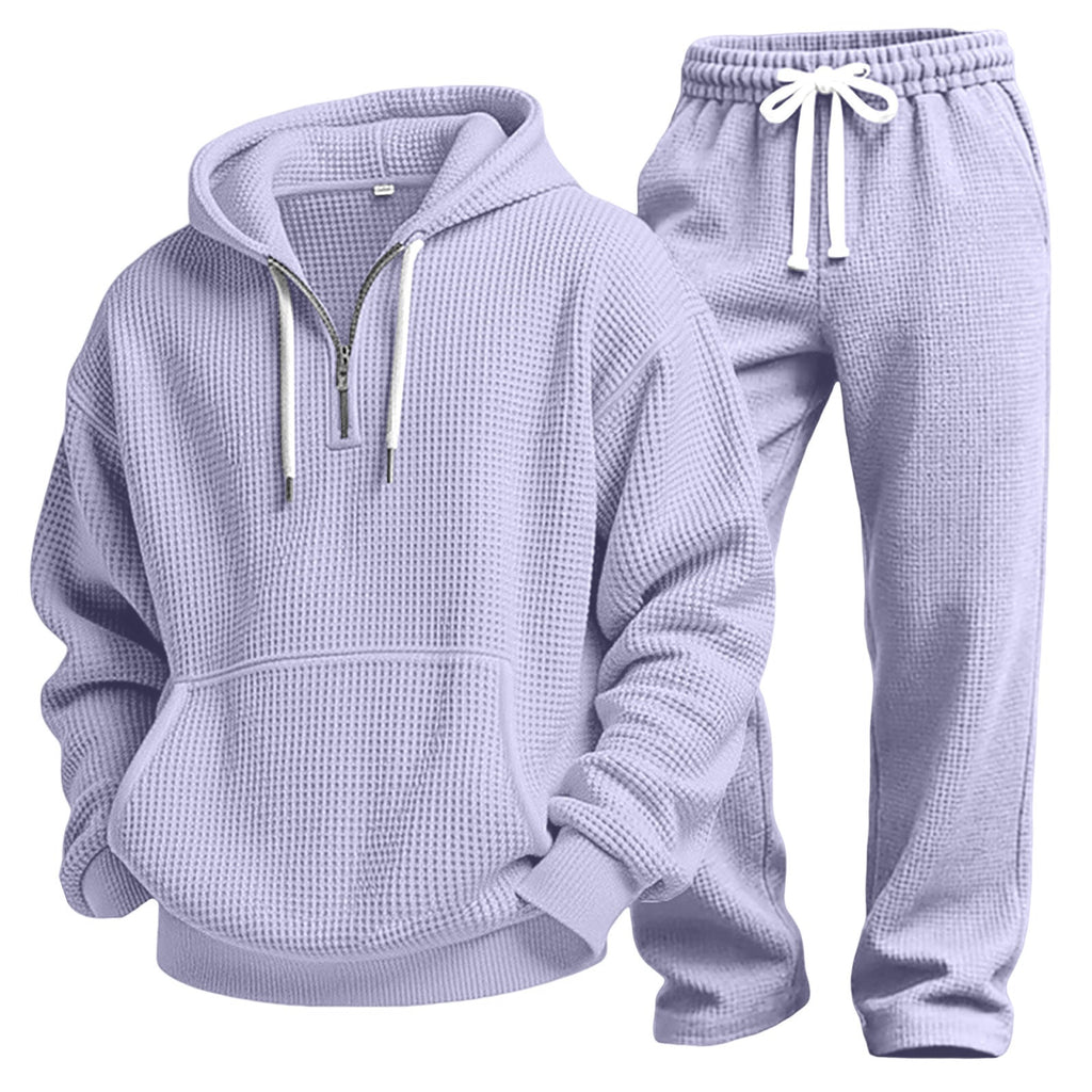 Gulliver | Mens Waffle Knit Casual Sports Versatile Trousers - 14