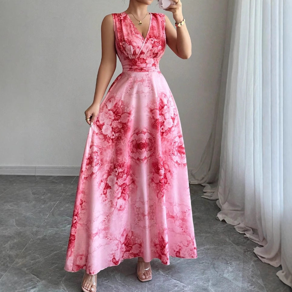 Yorick | Womens Beach Dress Bohemian Long Sleeve Maxi Holiday Dress
