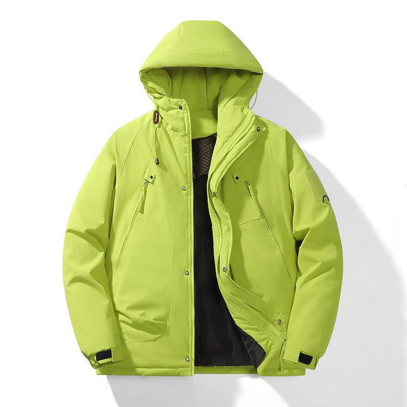 Nero | Mens Waterproof Winter Coat Padded Workwear Outdoor Coat - 2
