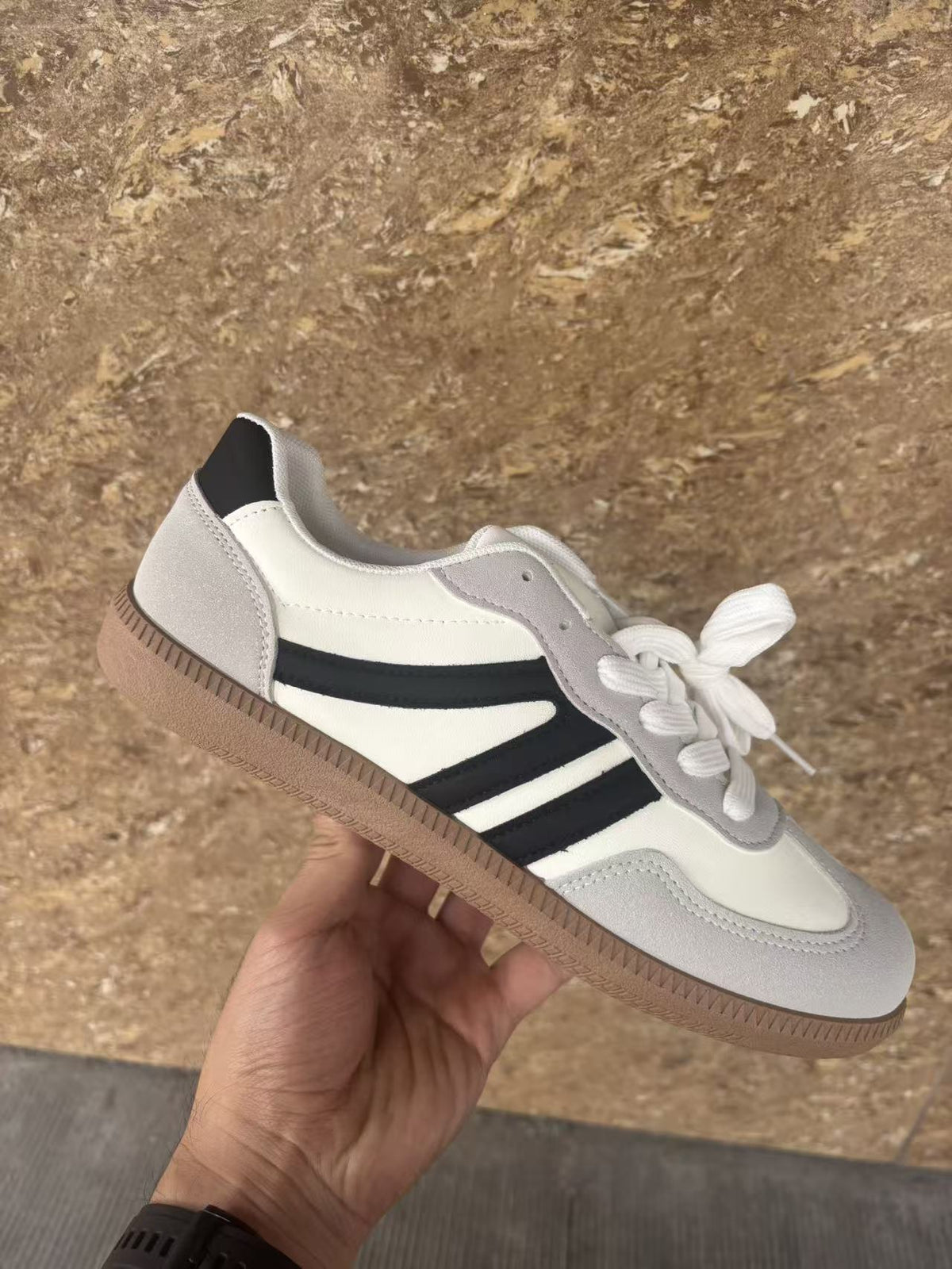 Ozias | Womens Trainers Running Shoes Sports Retro Lace Up Shoes - 19