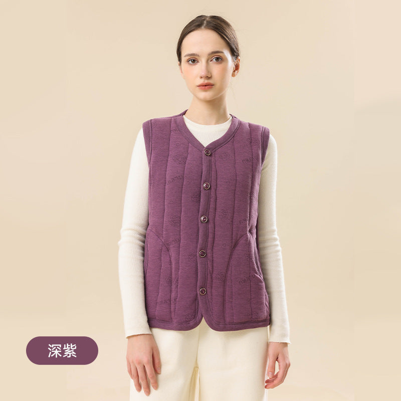 Cerys | Mens Wool Thermal Base Layer Warm Sleeveless Vest - 6