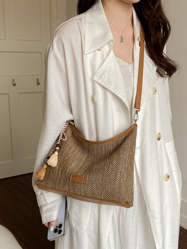 Reid | Womens Tote Bag Large Beach Shoulder Woven Bag