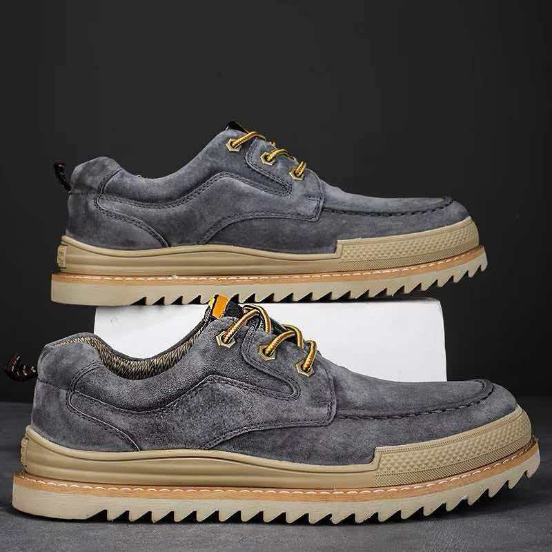 Bram | Mens Trainers Casual Leather Lace Up Shoes
