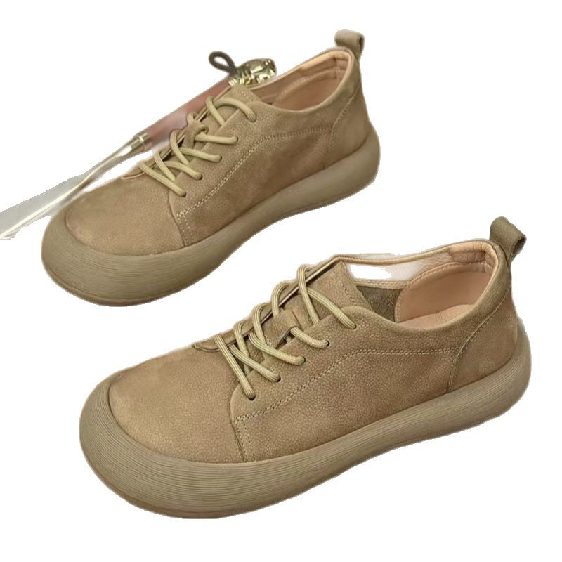 Ferdinand | Mens Leather Casual Smart Low Top Comfortable Shoes - 5