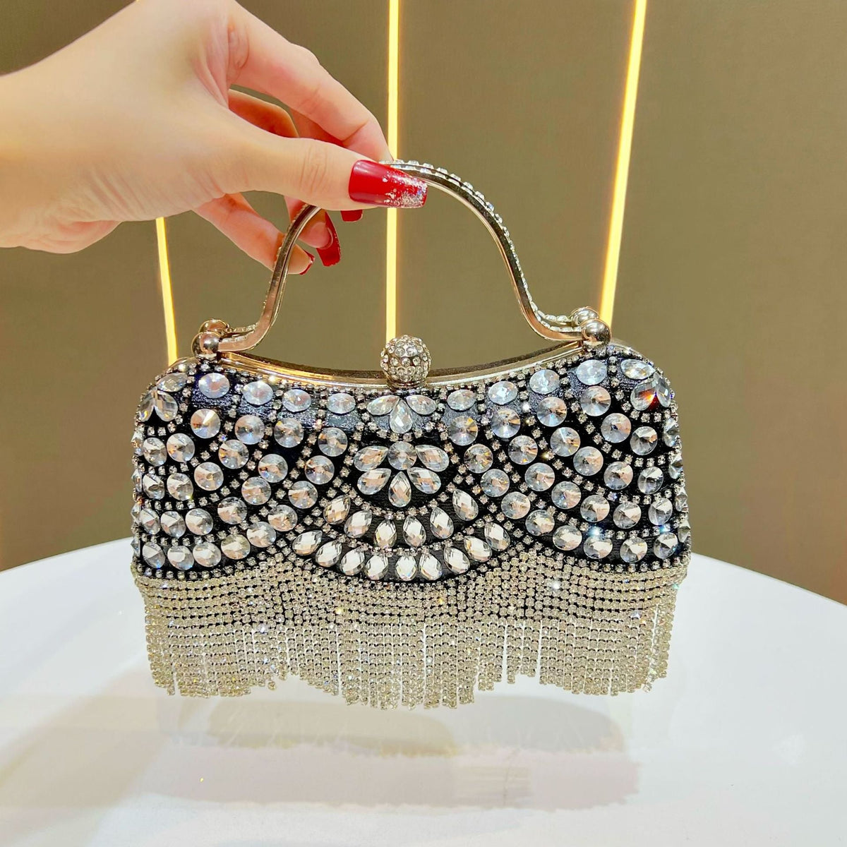 Clementine | Womens Clutch Bag Evening Dinner Party Bag