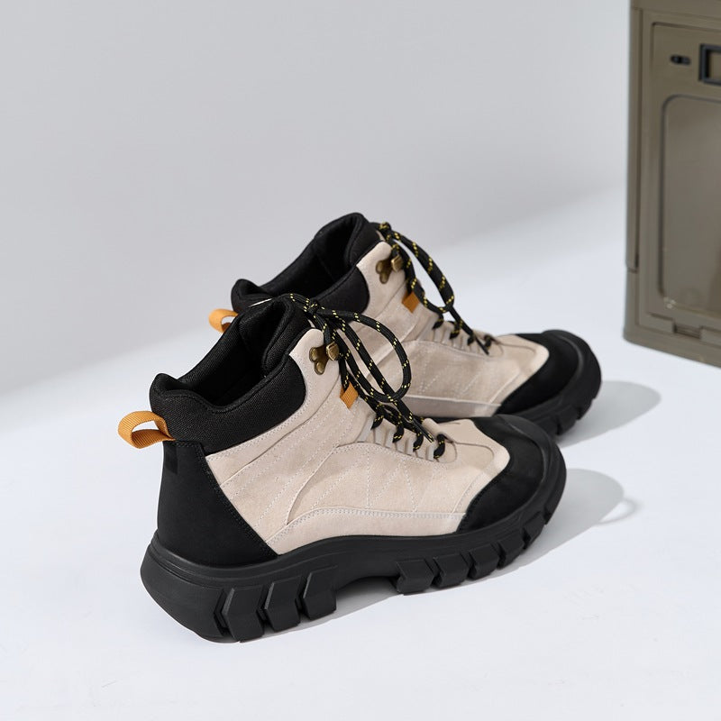 Sawyer | Womens Chunky Platform Lace Up Ankle Combat Boots