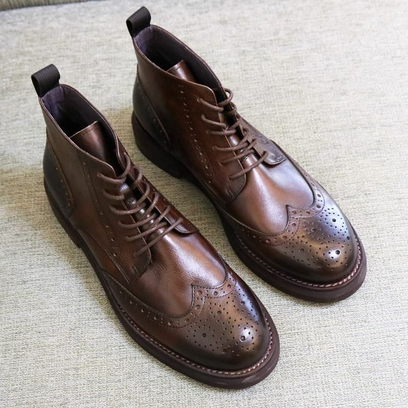 Bramwell | Mens Chelsea Ankle Winter Outdoor High Top Boots - 3