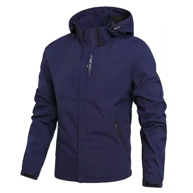 Ushi | Womens Waterproof Jacket Windproof Hooded Ski Outdoor Coat