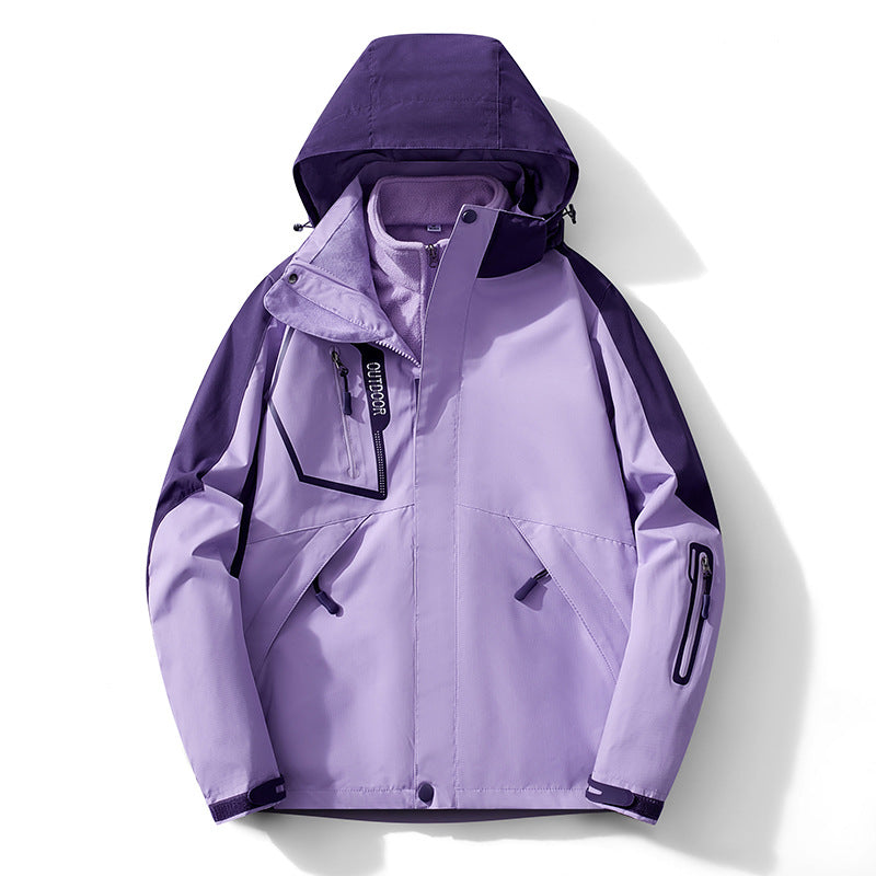 Foster | Womens Waterproof Jacket Ski 3 In 1 Windproof Hooded Winter Coat