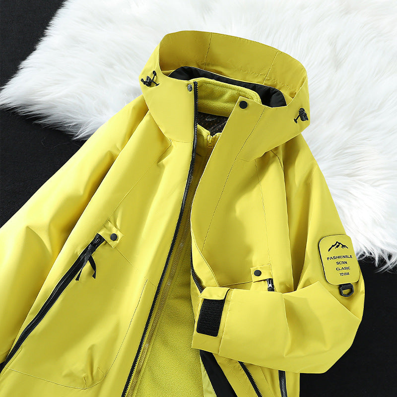 Odile | Womens Waterproof Jacket Hooded Windproof Outdoor Rain Coat