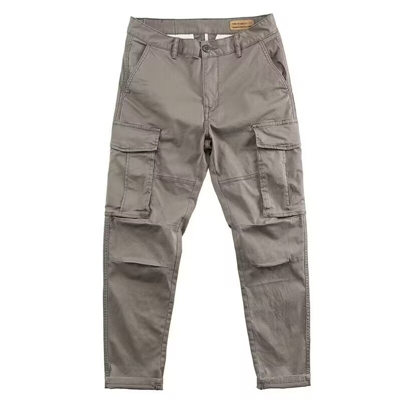 Cyrus | Mens Work Straight Leg Loose Casual Durable Trousers - 8