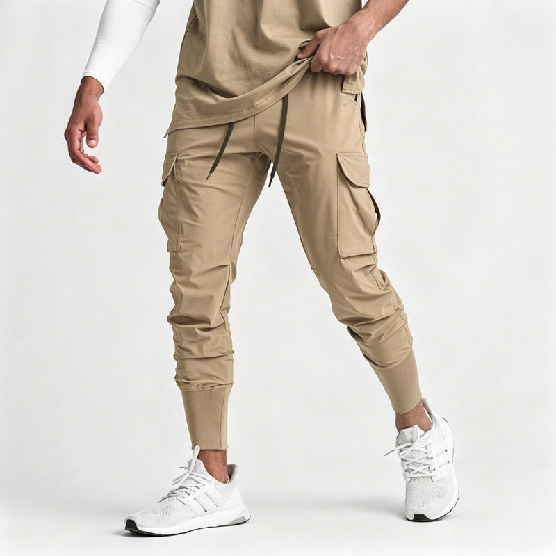 Milo | Mens Cargo Work Multi Pocket Quick Dry Sports Trousers - 11