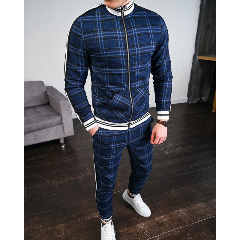 Cleo | Mens Tracksuit Shacket Two Piece Set Jacket Trousers Casual