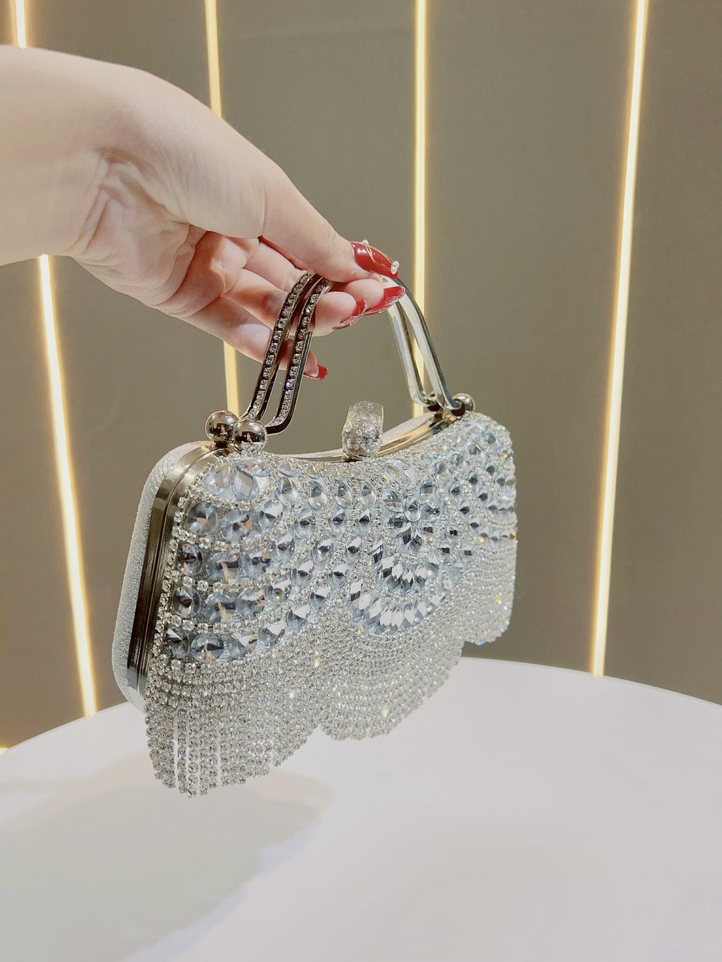 Clementine | Womens Clutch Bag Evening Dinner Party Bag