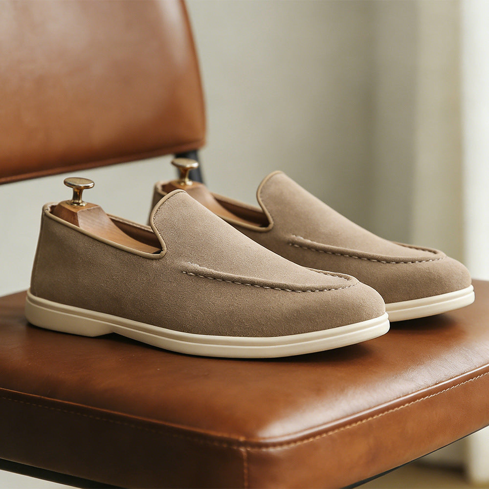 Fabian | Mens Leather Loafers Slip on Driving Casual Shoes - 10