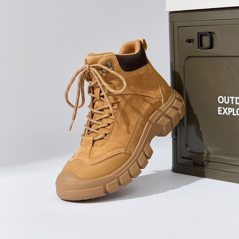 Sawyer | Womens Chunky Platform Lace Up Ankle Combat Boots