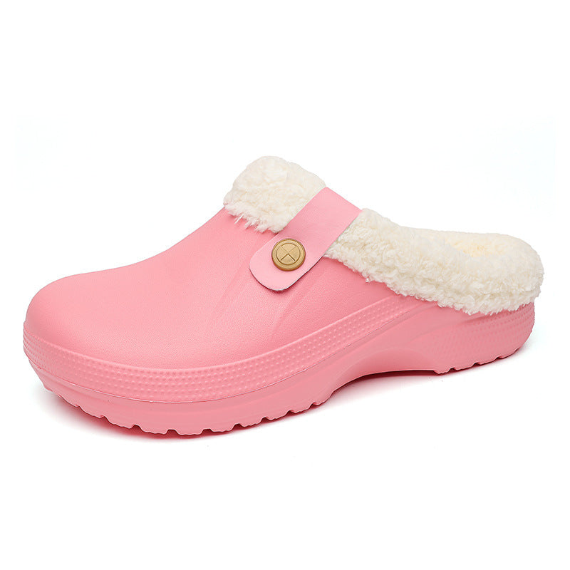 Pearl | Womens Slippers Winter Warm Plush Cotton House Slippers