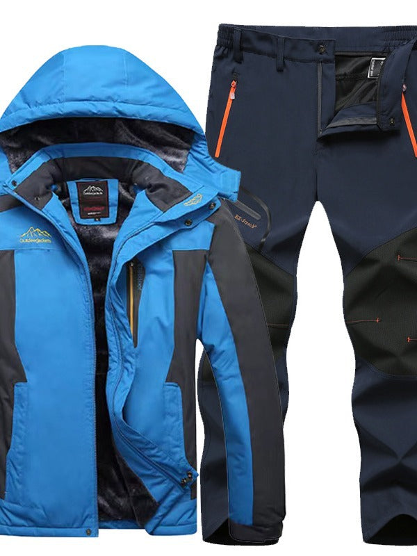Maud | Mens Ski Jacket Fleece Lined Waterproof Windproof Snowboard Coat