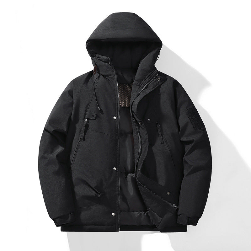 Nero | Mens Waterproof Winter Coat Padded Workwear Outdoor Coat - 6