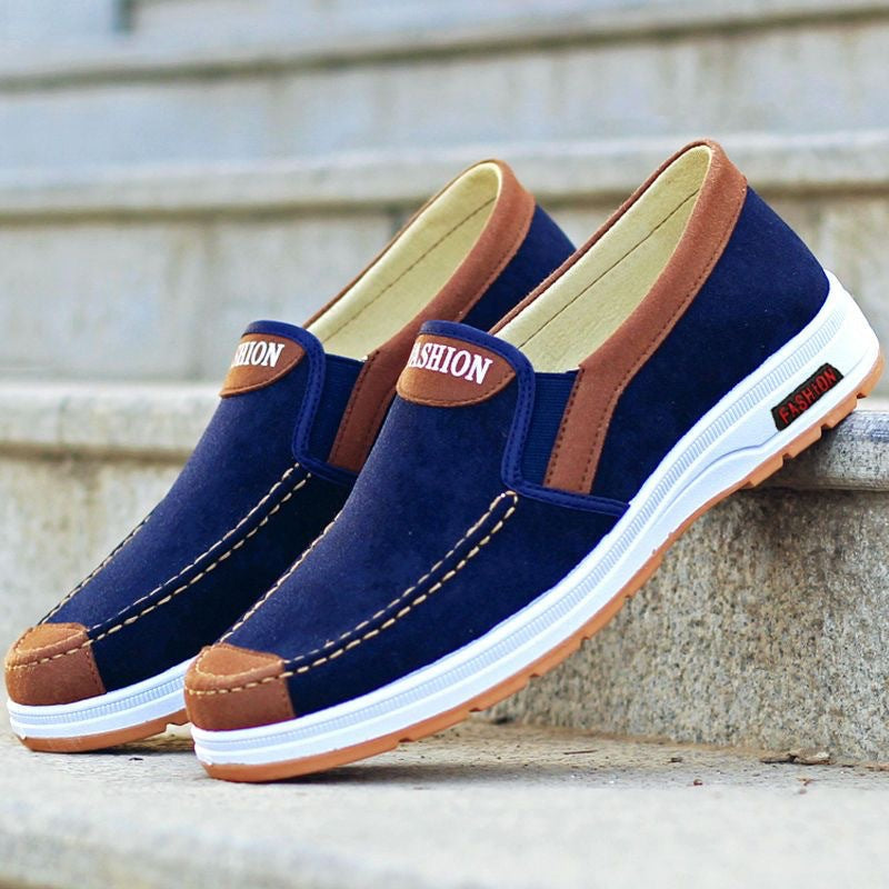 Cedric | Mens Canvas Work Shoes Breathable Lightweight Non Slip Shoes - 2