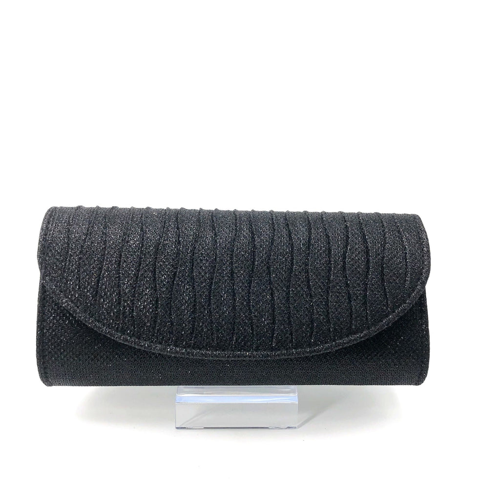 Coralie | Womens Clutch Bag Pleated Evening Party Crossbody Bag