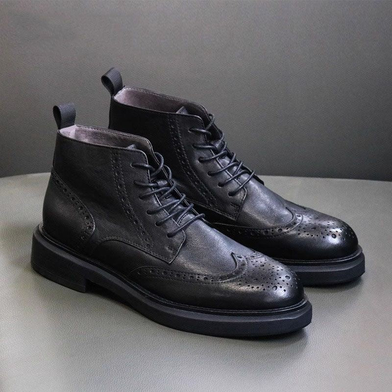 Bramwell | Mens Chelsea Ankle Winter Outdoor High Top Boots - 1