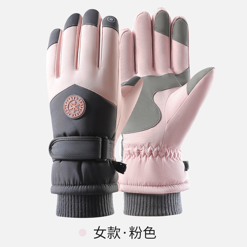 Wilbur | Womens Water Resistant Windproof Touchscreen Winter Warm Ski Gloves - 9