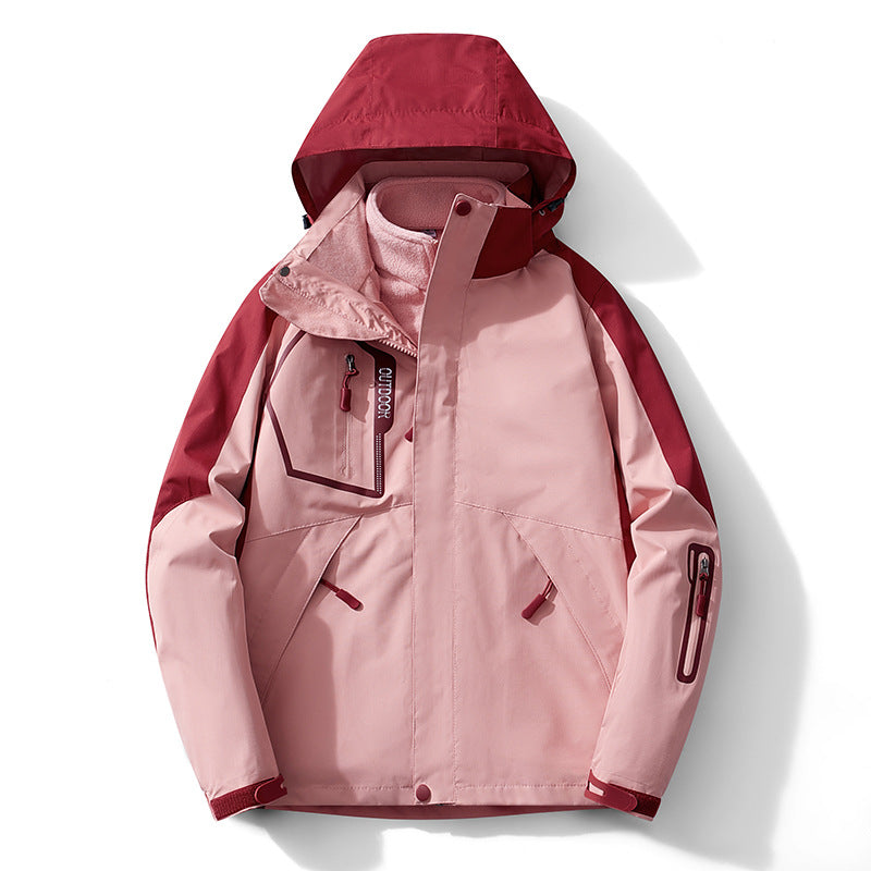 Foster | Womens Waterproof Jacket Ski 3 In 1 Windproof Hooded Winter Coat