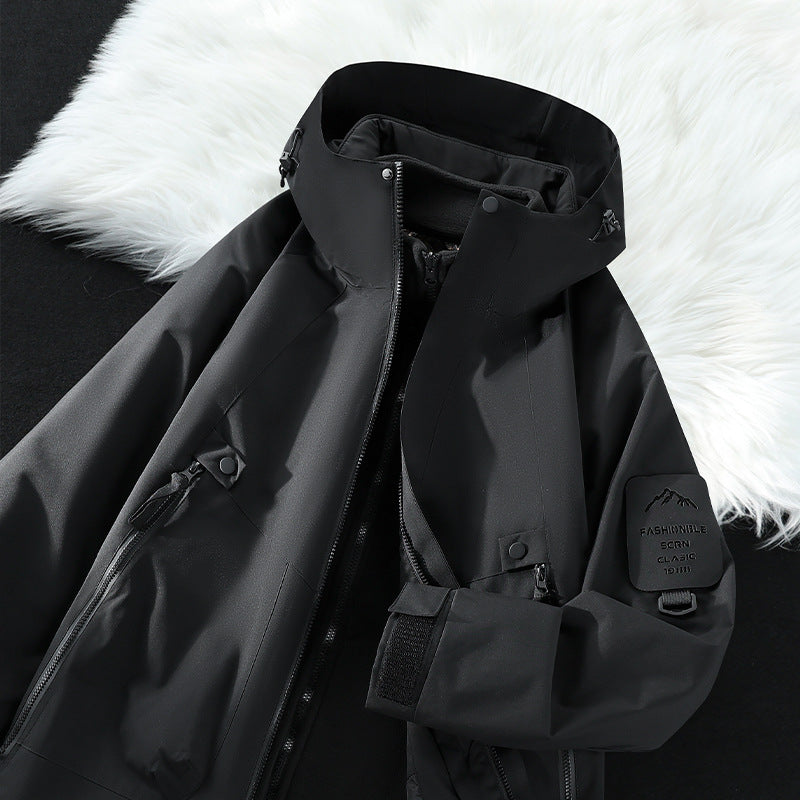 Odile | Womens Waterproof Jacket Hooded Windproof Outdoor Rain Coat