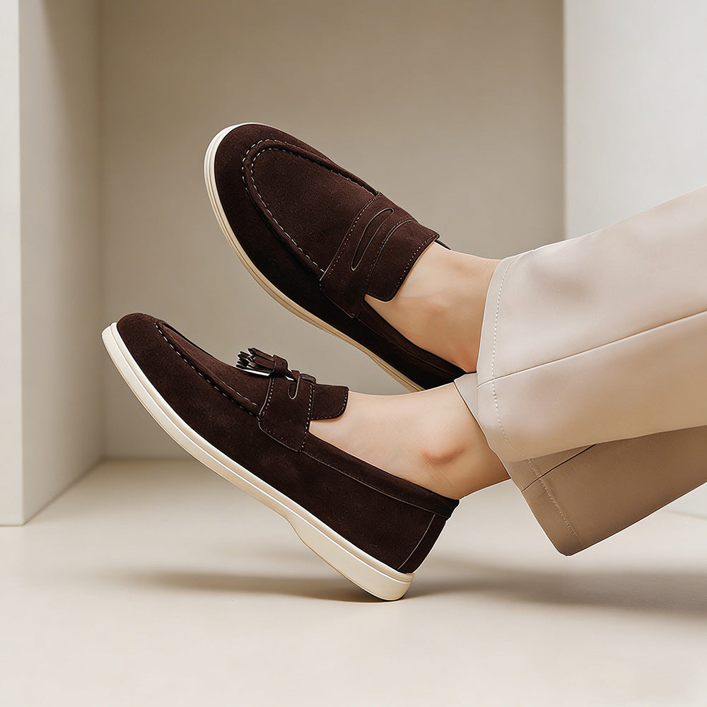 Fabian | Mens Leather Loafers Slip on Driving Casual Shoes - 4
