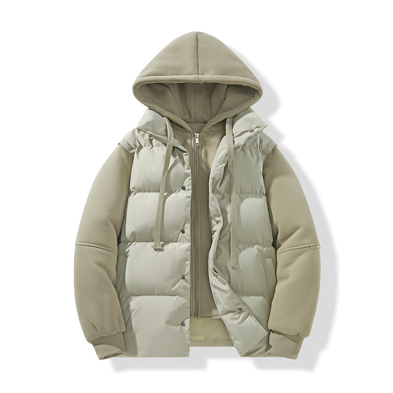 Jasper | Mens Puffer Padded Hooded Quilted Warm Winter Coat - 5