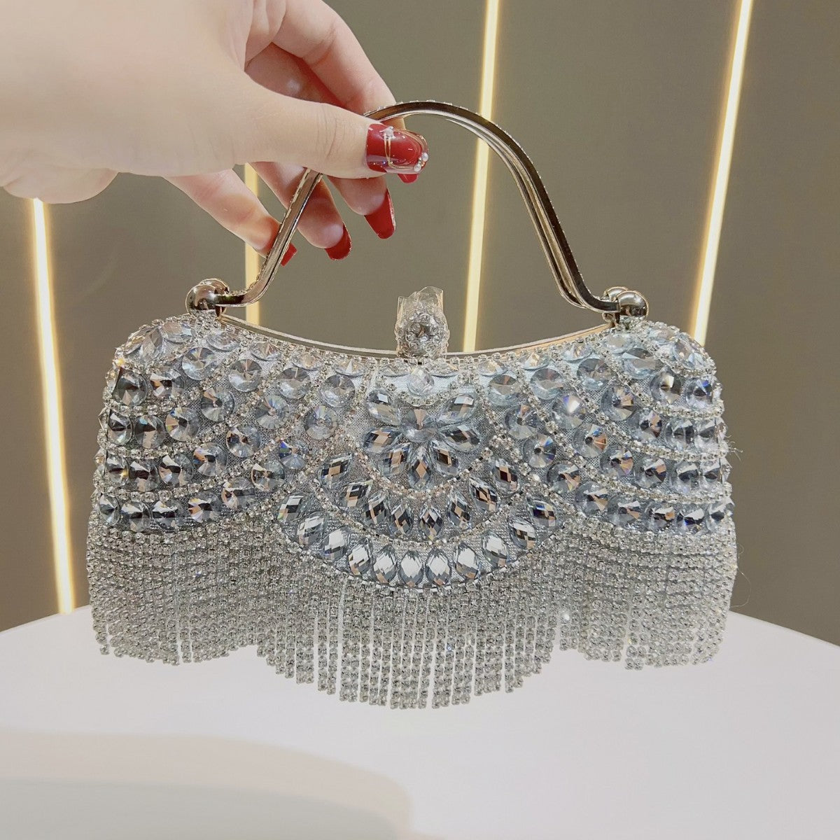 Clementine | Womens Clutch Bag Evening Dinner Party Bag